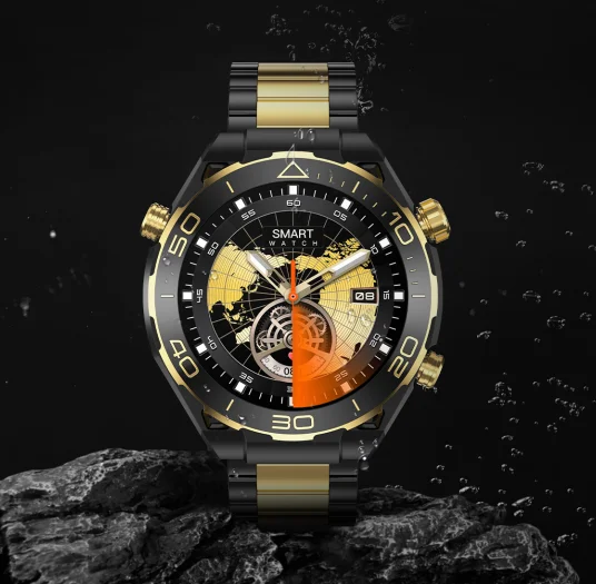 TLCRETE Z91 Promax Frauen Bt Anruf Herzfrequenz Monitor Nfc Zahlung Drahtlose Ladegerät Outdoor Sport Modi Runde Männer Handgelenk GPS Smart