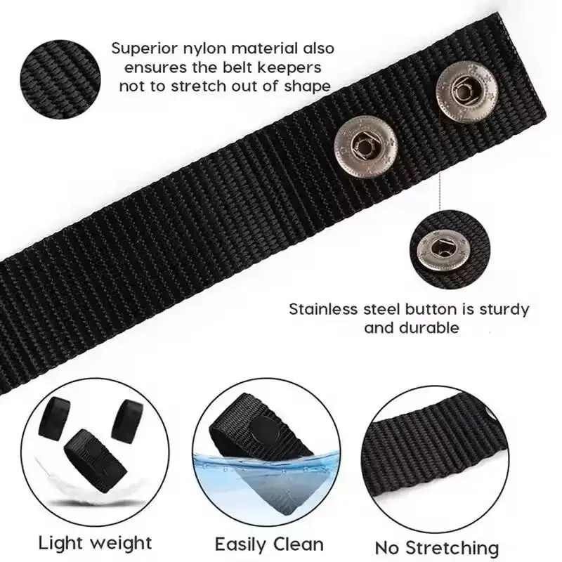Multi Functional Tactical Belt Double Nylon Buckle Portable Belts Accessory Equipment Outdoor Sports Accessory Fixed Buckle
