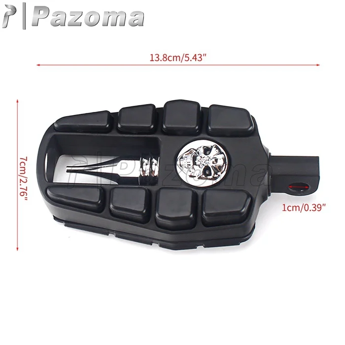 32mm 1-1/4 Inch Front Passenger Rider Floor Pedal Pedal