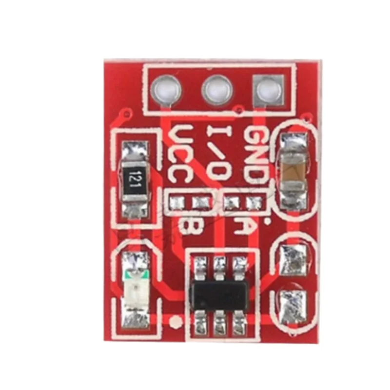 10 個の TTP223 タッチボタンモジュール、セルフロック、インチング、容量性、スイッチ、シングルチャンネル修正