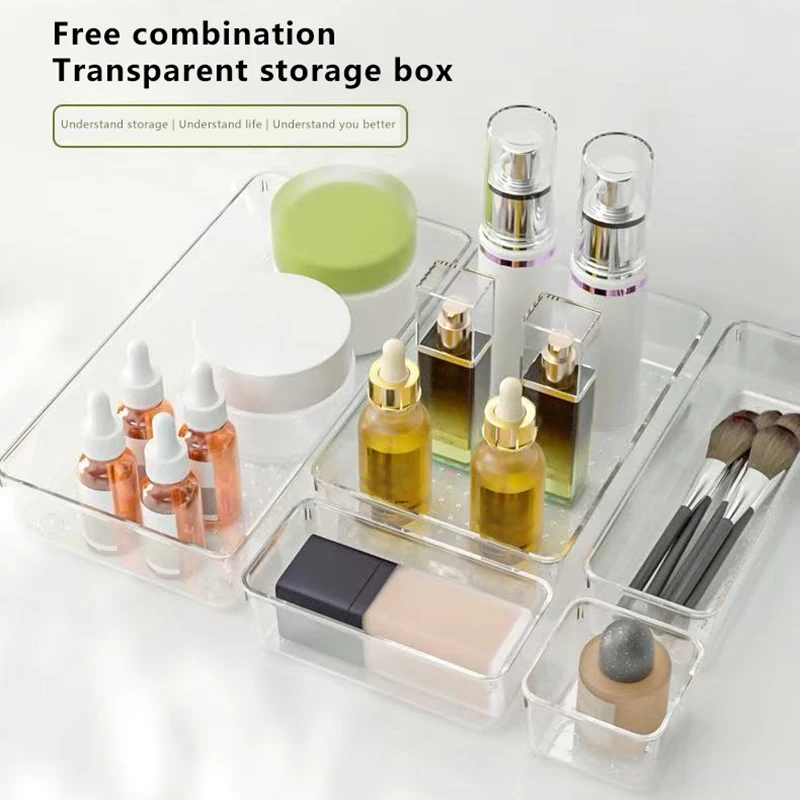 Desktop Combination Furniture Drawer Divider Cosmetic Box Storage With Drawers