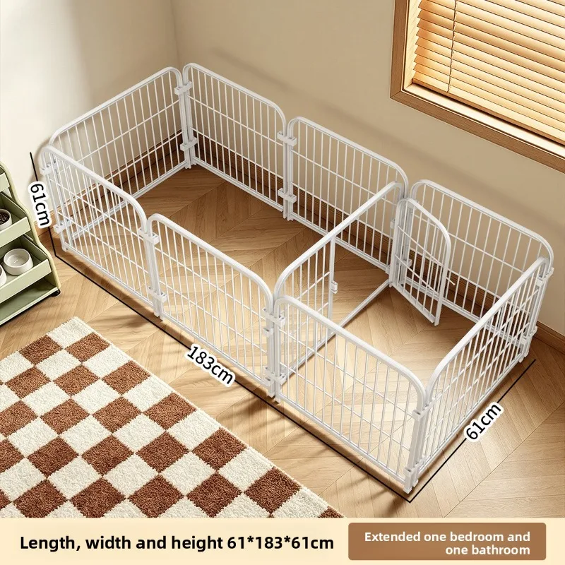Indoor Dog Fence Cage Small Medium Pet Fences Living Room Dogs Playpen Backyard Cages Insides Prevent Escaping Pets Furniture