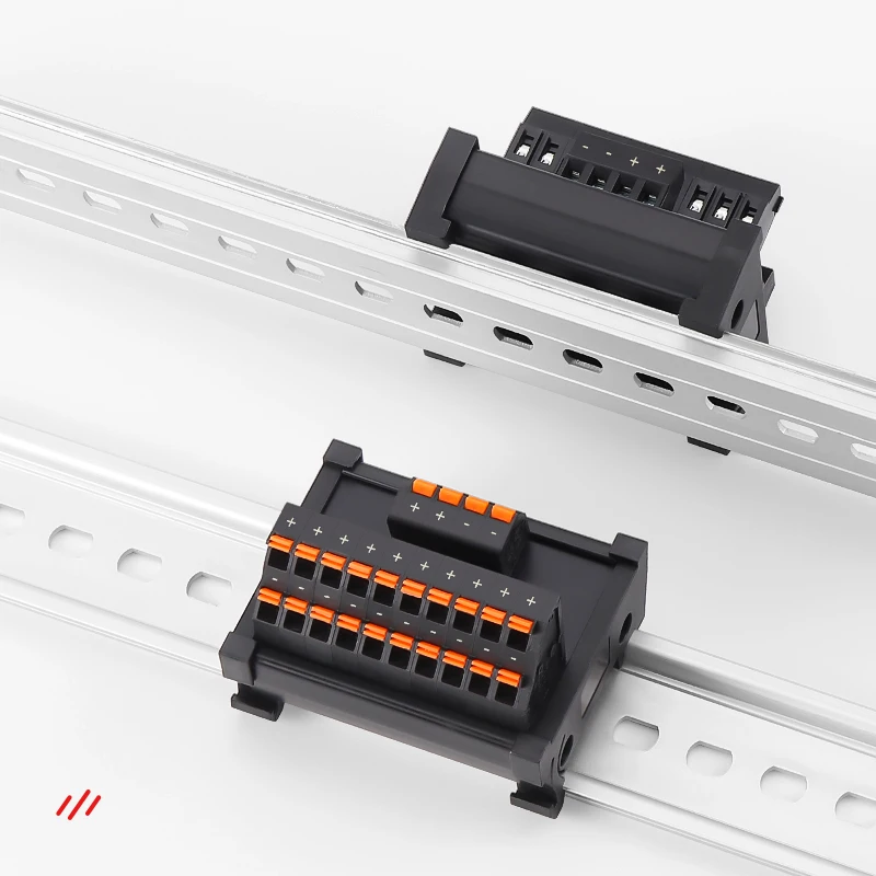ENMG ECTB PLC Terminal Block Power Distribution Module 1 Input Multi Output 10 16 32 64 Way Vertical Plug-in Wiring Board