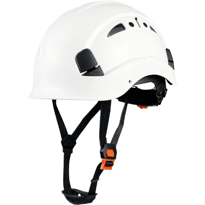 CE Work Safety Hard Hat for Engineer Slotted Ventilated Construction Safety Helmet for Men & Women Industrial Adjustable Ratchet