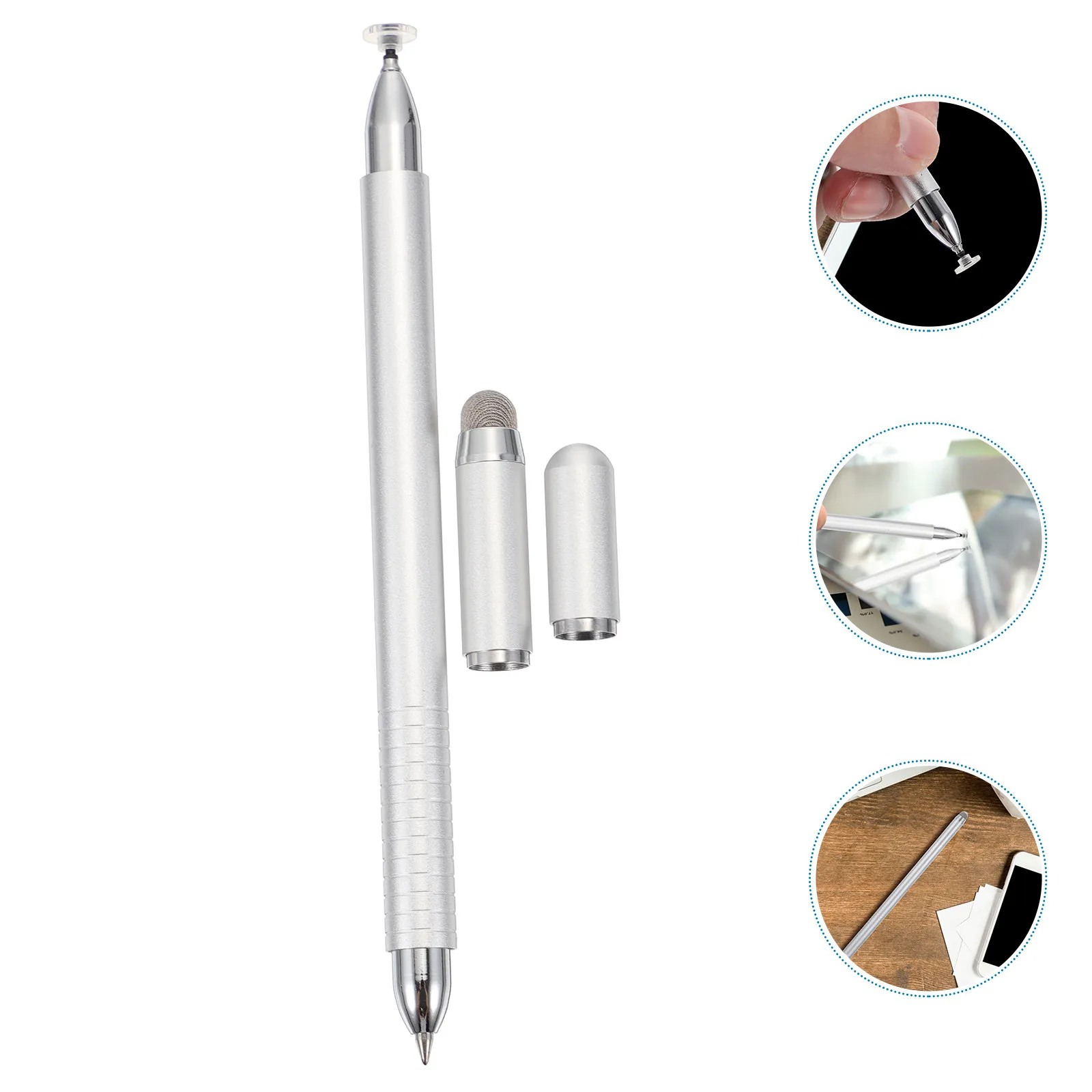 Capacitive Stylus Pen for Tablet – Aluminum Alloy, Magnetic Suction, Portable & Smooth Touch Screen Digital Pen