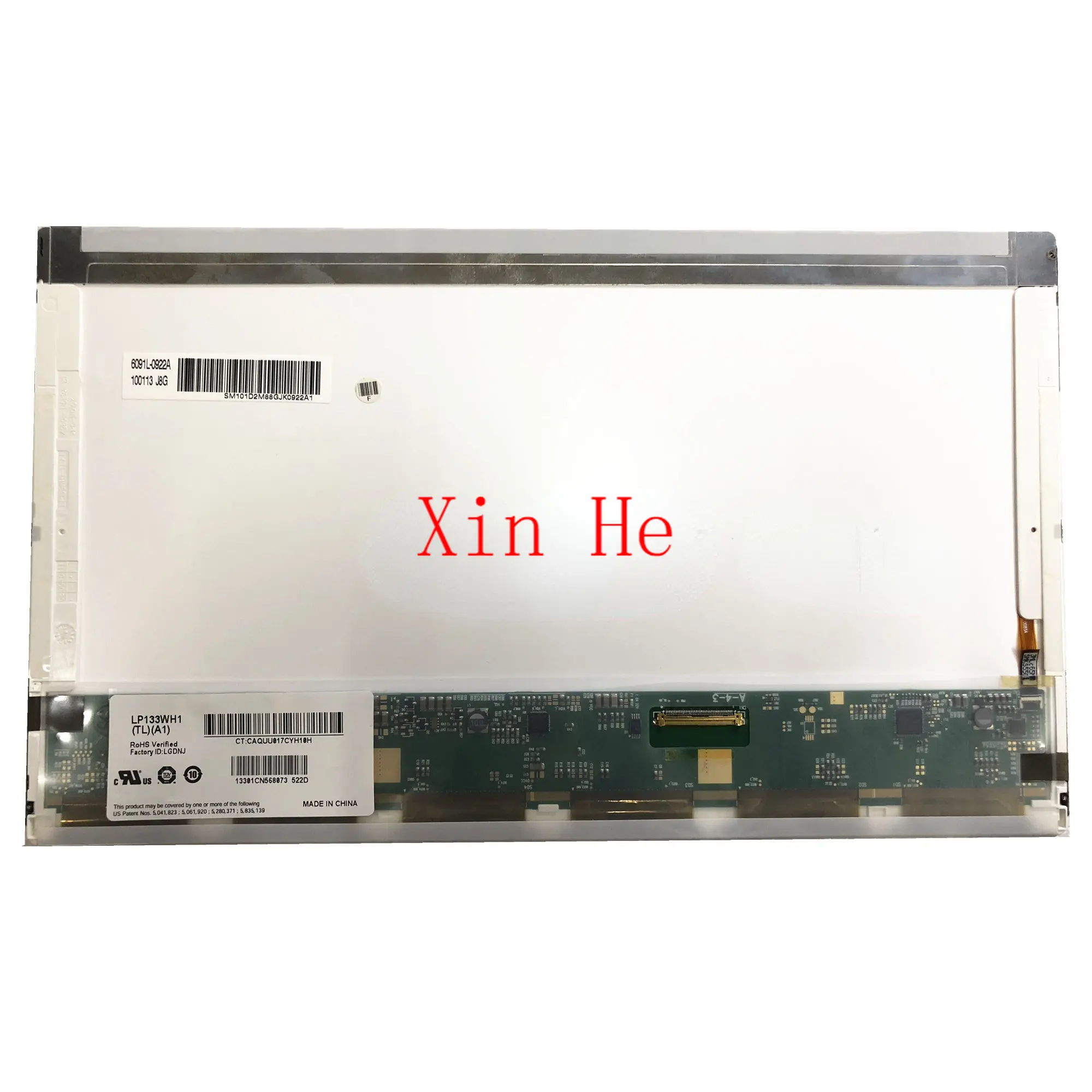 

LP133WH1-TLA1 B133XW02 V.0 LTN133AT17 N133B6-L02 B133XW04 for HP CQ35 Laptop LCD Screen Replacement Panel 1366*768 LVDS 40 Pins