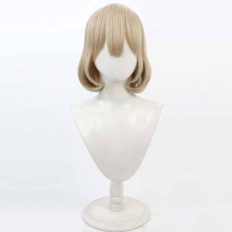 Girls und Panzer Katyusha Cosplay Wig Катюша Heat Resistant Synthetic Hair Anime Game Party Role Playing Wig + Wig Cap
