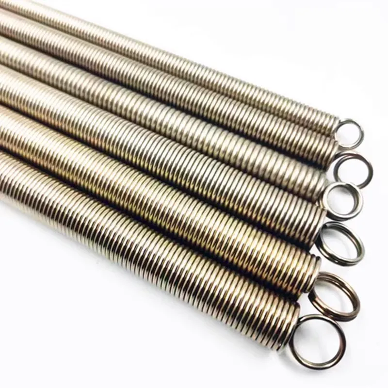 6pcs/lot 0.4x4x300mm stainless steel extension spring tension springs 0.4*4*300mm