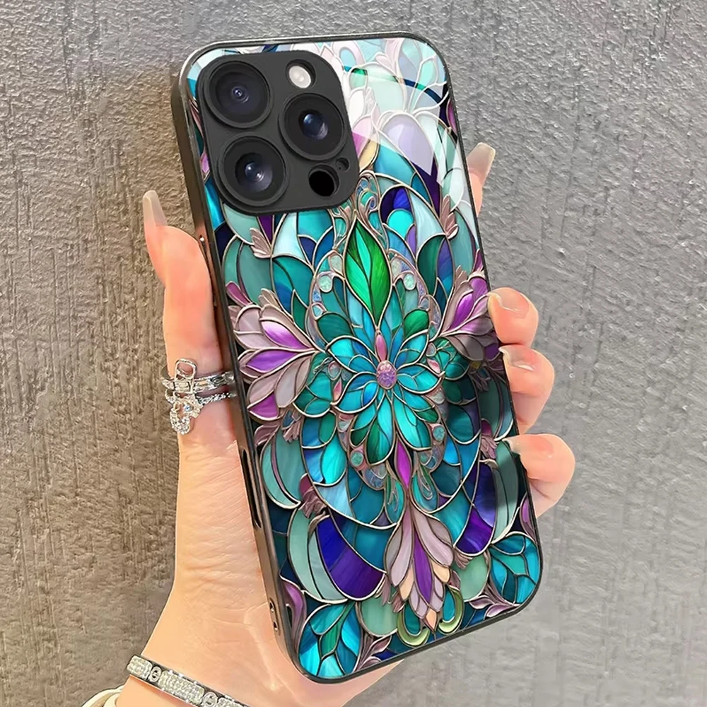 Oppo A78 - Retro colorful flowers Phone Case for