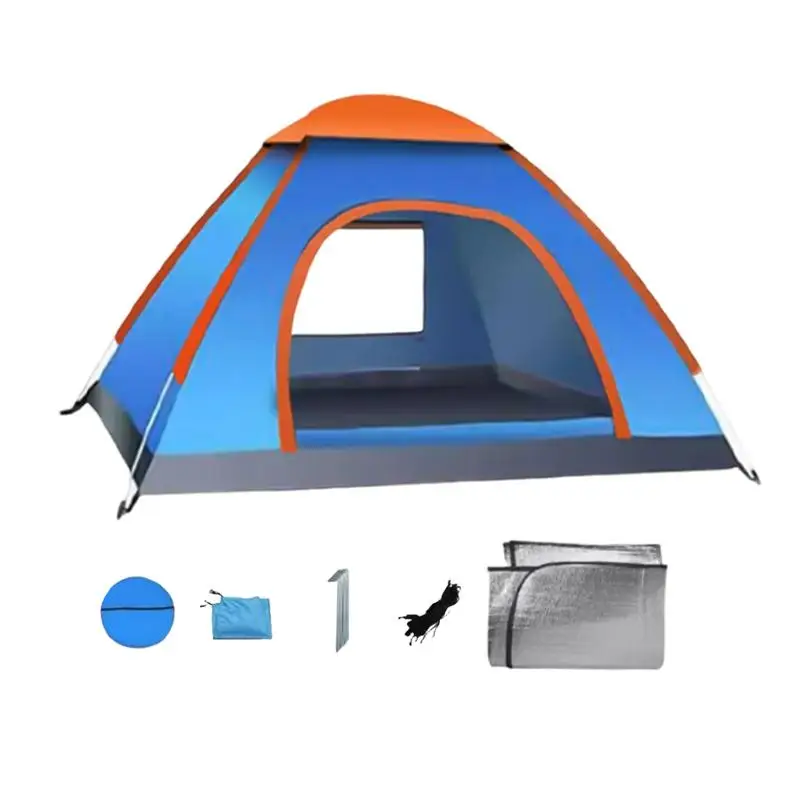 

Automatic Tent Multifunctional Pop Up Tent Instant Easy Pop Up Tents for Camping Automatic Waterproof Family Camping Tent