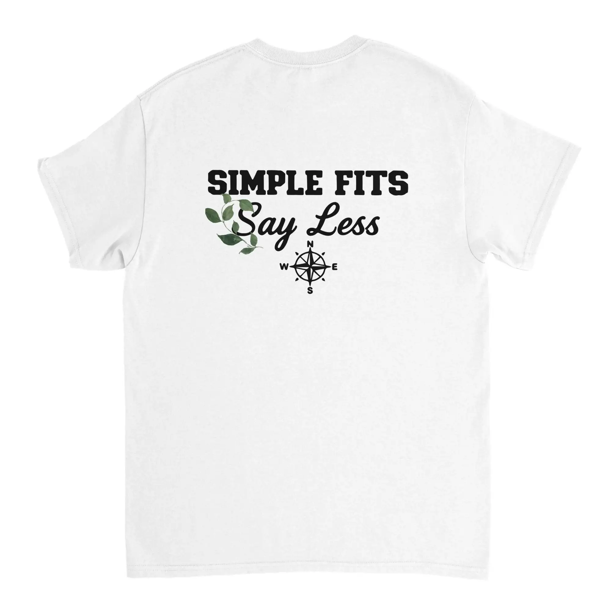 Summer Men's Casual Cotton T-shirt, Breathable   Summer Compass Graphic Tee • Chill Nature T-Shirt • Simple Fits 
