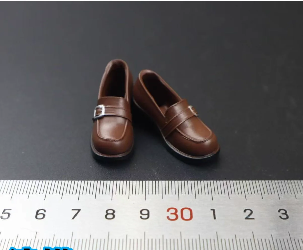 

Fanatic 1/6 Female Soldier French Round Toe Small Leather Shoes Student Shoes Model Toy Fit 12'' Action Figures In Stock