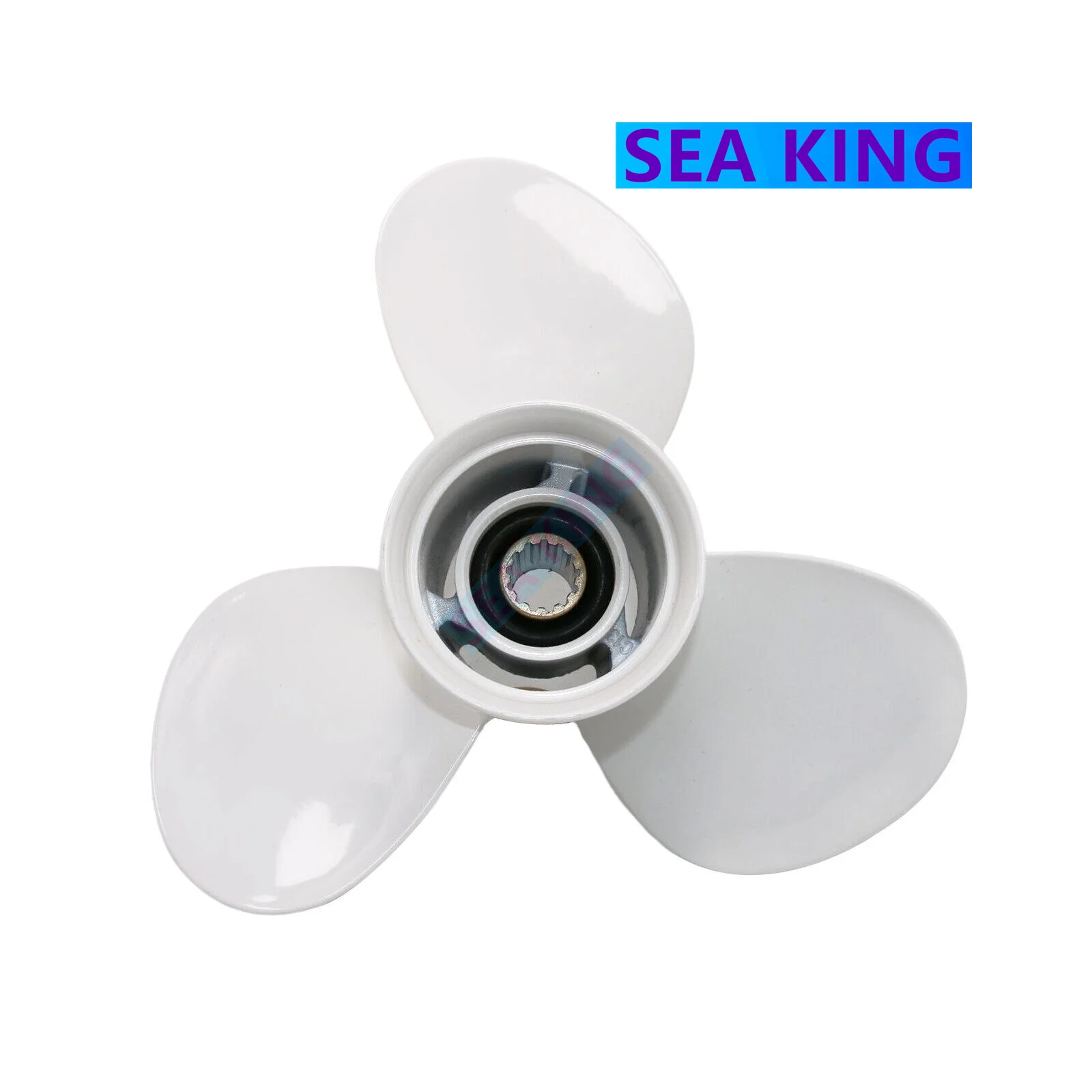 

3-Blade Propeller for Yamaha Outboard Motors, 20~60hp, Part #663-45954-01,11-3/4 x 10 Aluminum Alloy Boat Engine Part 13 Spline