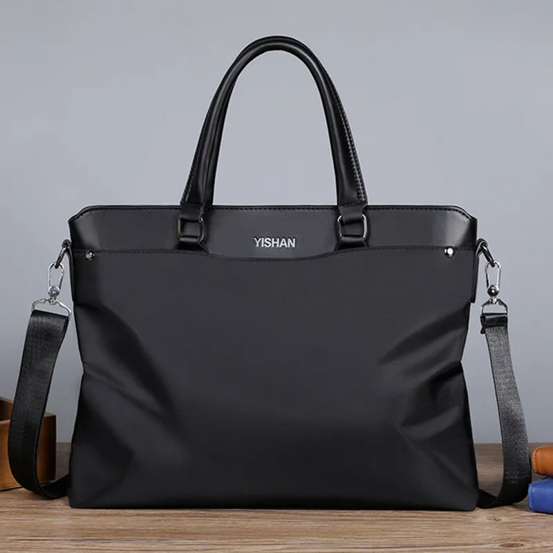 New Business Men Handbag Fashion Oxford Briefcases For Documents Large Capacity Laptop Bag Male Shoulder Messenger Bag