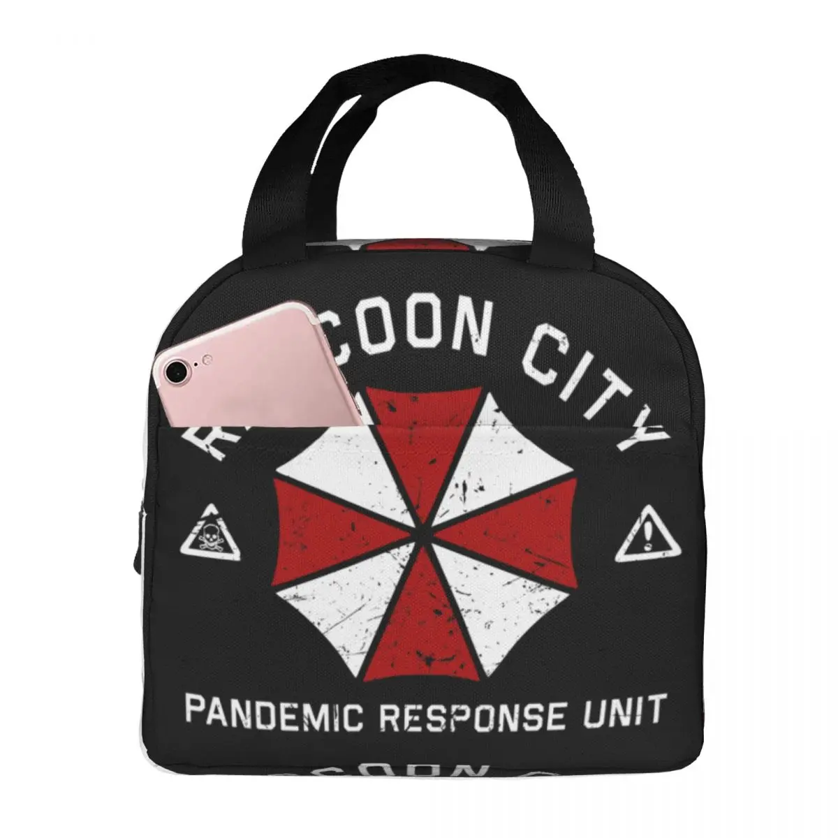Umbrella Resident Evils Game Insulated Lunch Bag for School Office Resuable Cooler Thermal Bento Box