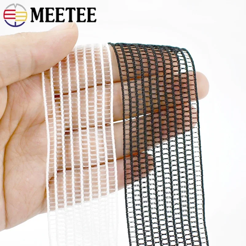 10/20Meters 20-50mm Soft Mesh Elastic Bands for Underwear Net Elastics Rubber Ribbon DIY Garment Sewing Accessory Decor Trimming