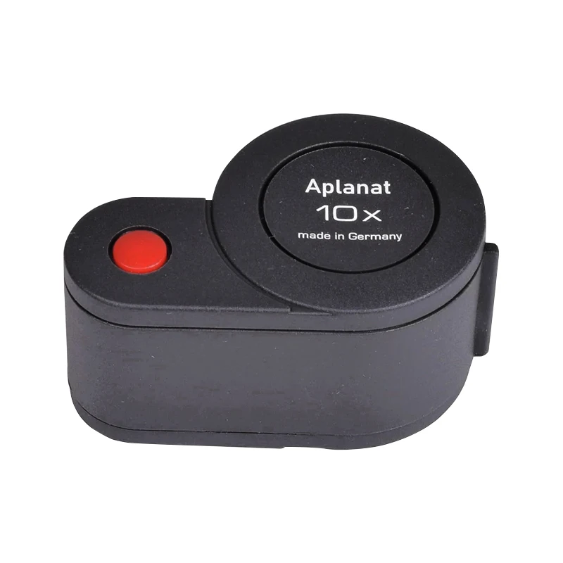 Eschenbach 1182-10 German 10x Folding Loupe Optical Glass Aplanatic Lens Fiberglass-Reinforced Body Dustproof Pocket Magnifier