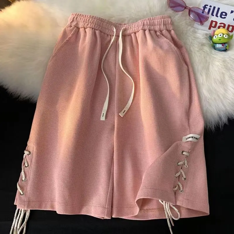 Casual Shorts Cotton Cashew Flowers Y2k Trendyol Men's Summer Pants Sports Baggy Women's Designer Wide Sweatpants Fashion