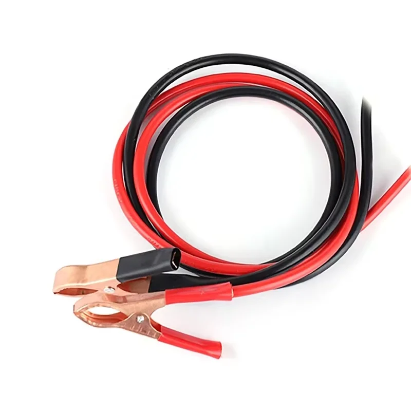 

Solar Cables 3m Battery Alligator Clip Wire 2.5 Square Wire Core Flexible Alligator Clip Wire Solar Panel Accessories