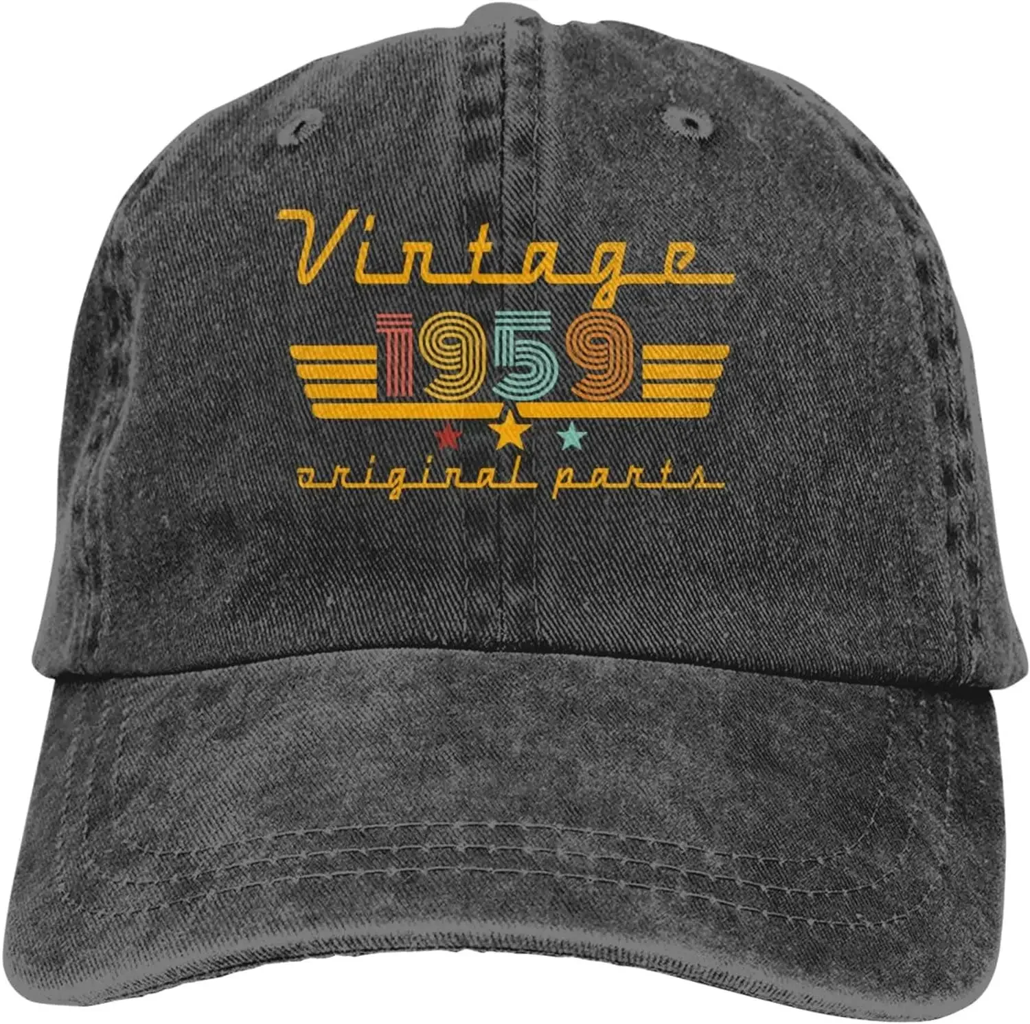 Vintage 1955 1956 1957 1958 1959 1960 1961 1962 1963 1964 Hat, 60 61 62 63 64 65 66 67 68 69 Years Old Baseball Cap