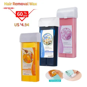 Foreverlily 脱毛クリーム ハニーワックス 脱毛 脇の下 脚 腕 ボディ脱毛ワックス 男性用 女性用