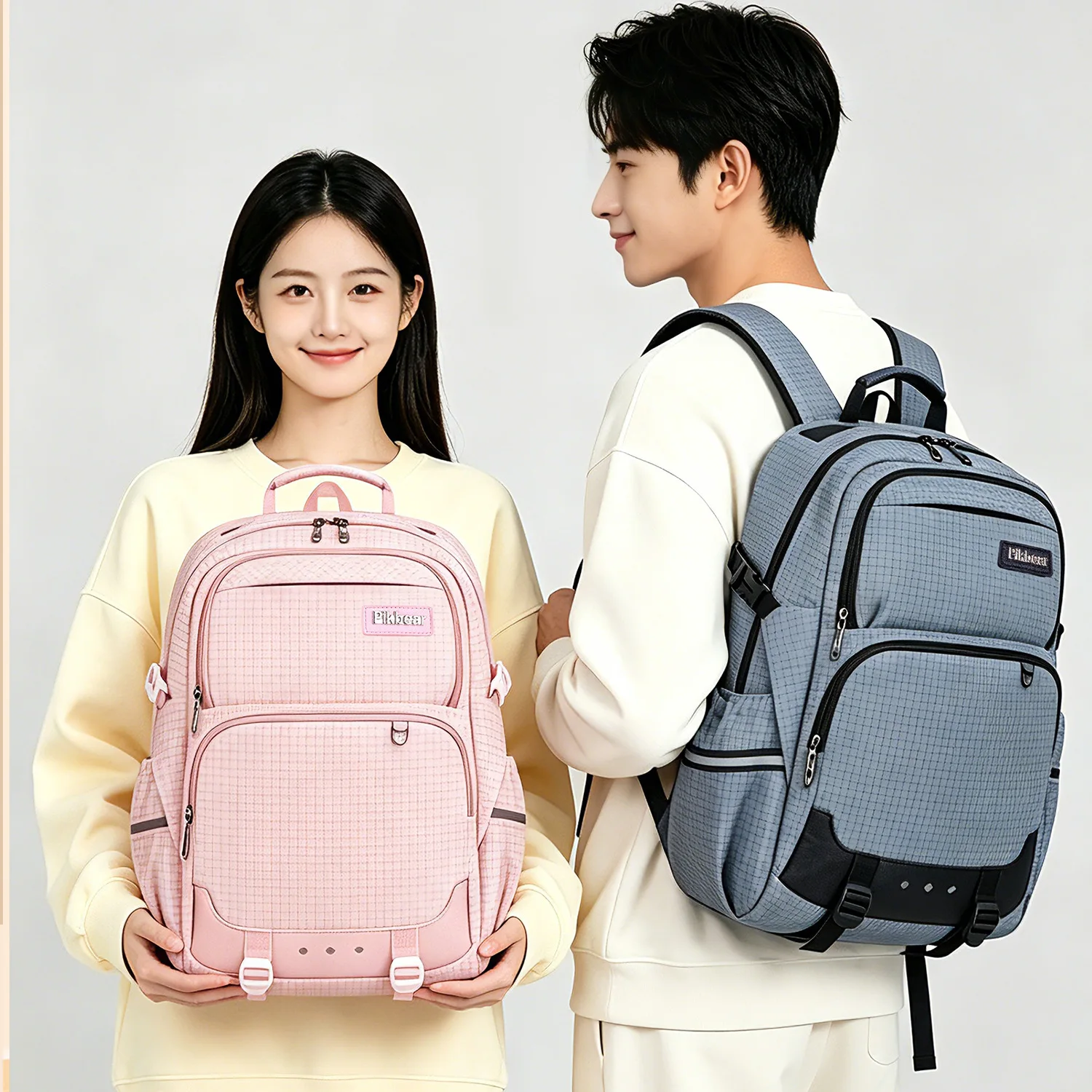 Spine Protection Load Reducing School Backpack Lightweight Ergonomic Large Capacity for Kids Bookbag