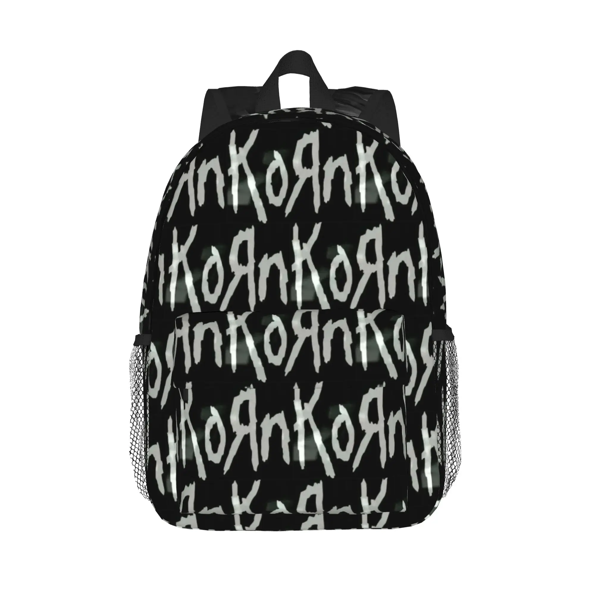Korn Rock Music Backpack Hot Sale Daypack Large Capacity Boys Girls BookBag Shoulder Bags for Men Women School Bag