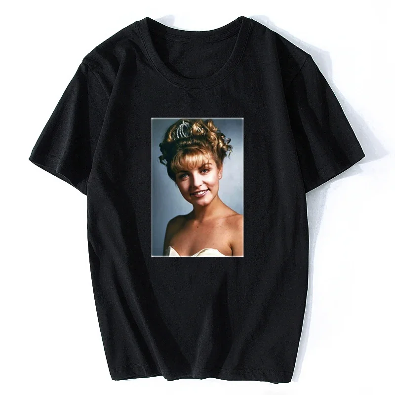 David Lynch Fashion Classic Mens T Shirts Hip Hop Tees Harajuku Who Is Laura Palmer Twin Peaks - Shirt TShirt   vintage t shirt