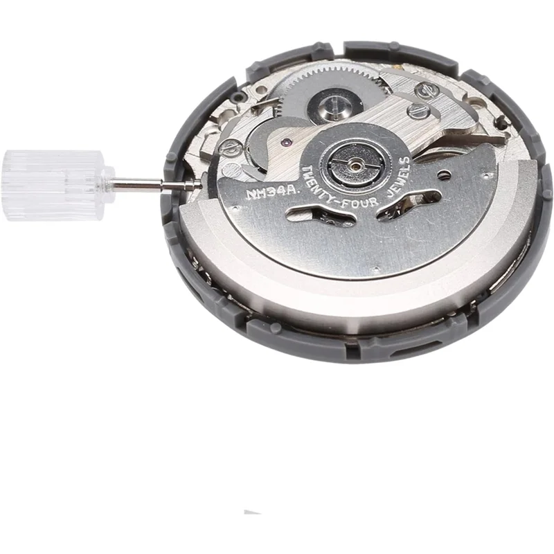 ABBO-Nh34a Nh34 Movement 3 Digit Calendar GMT Automatic Movement High-Precision Movement Watch Accessories