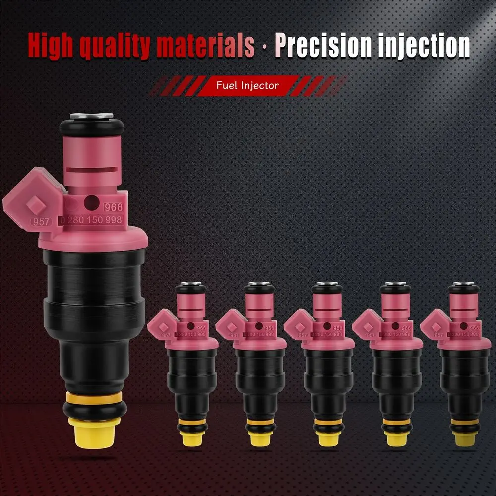 

6 Pcs Fuel Injectors For 1999-1997 Dodge Truck Ram 1500 Truck Dakot 3.9L FJ683