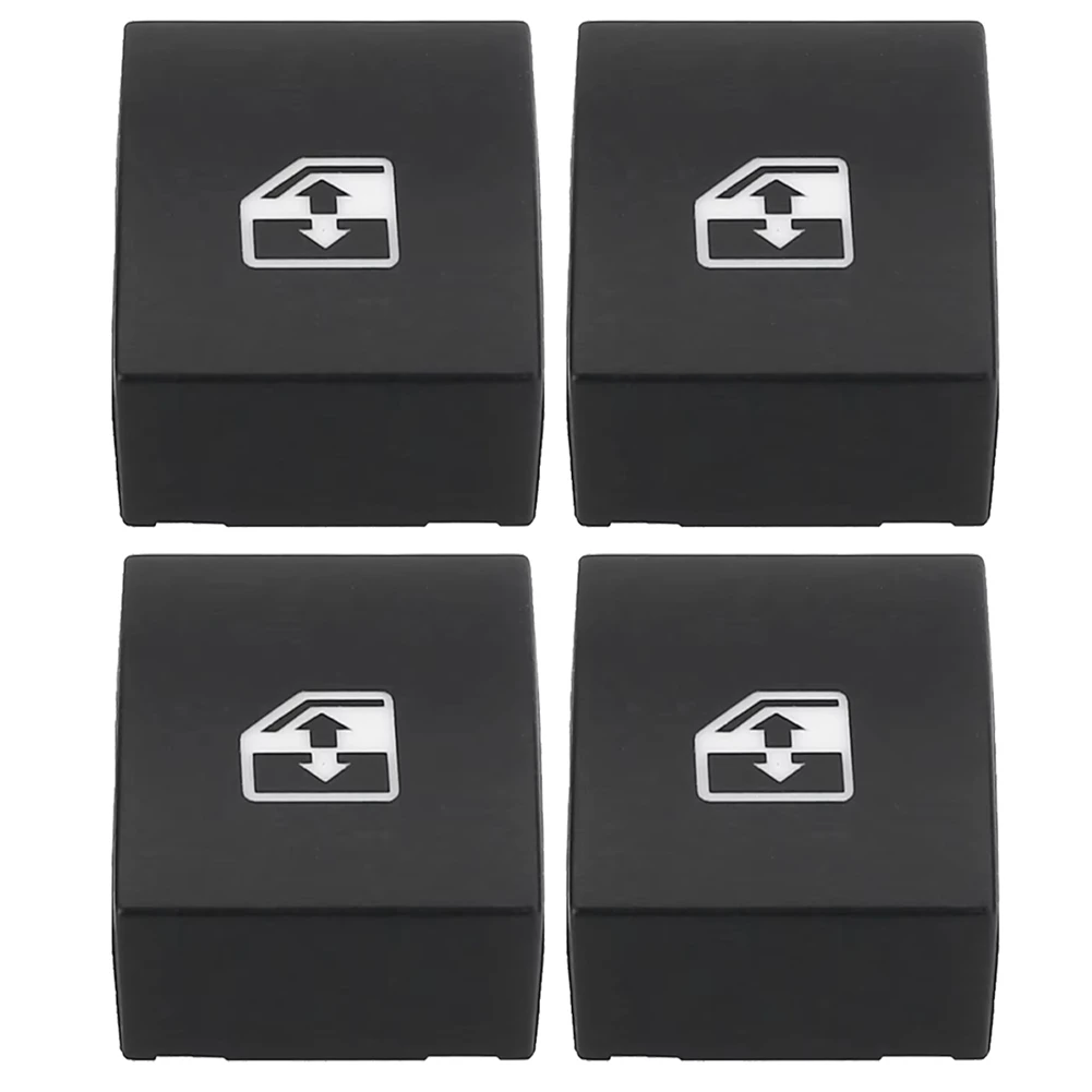 4Pcs Electric Window Switch Button Cover 13228881 for MK5 H 04-10 B 05-11/TIGRA B 04-09