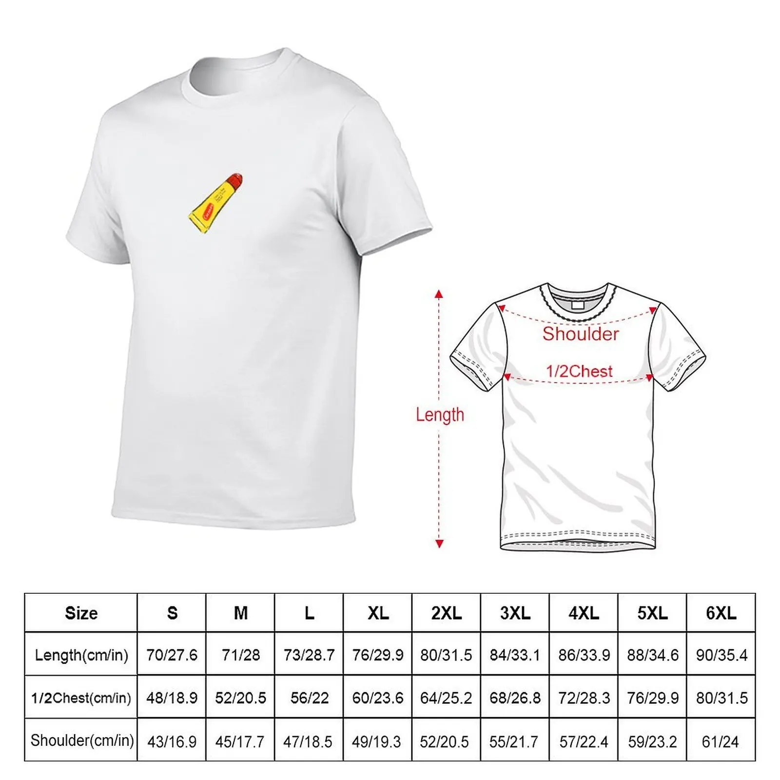 Carmex Classic Lip Balm T-Shirt Halloween Theme T-Shirt view 2