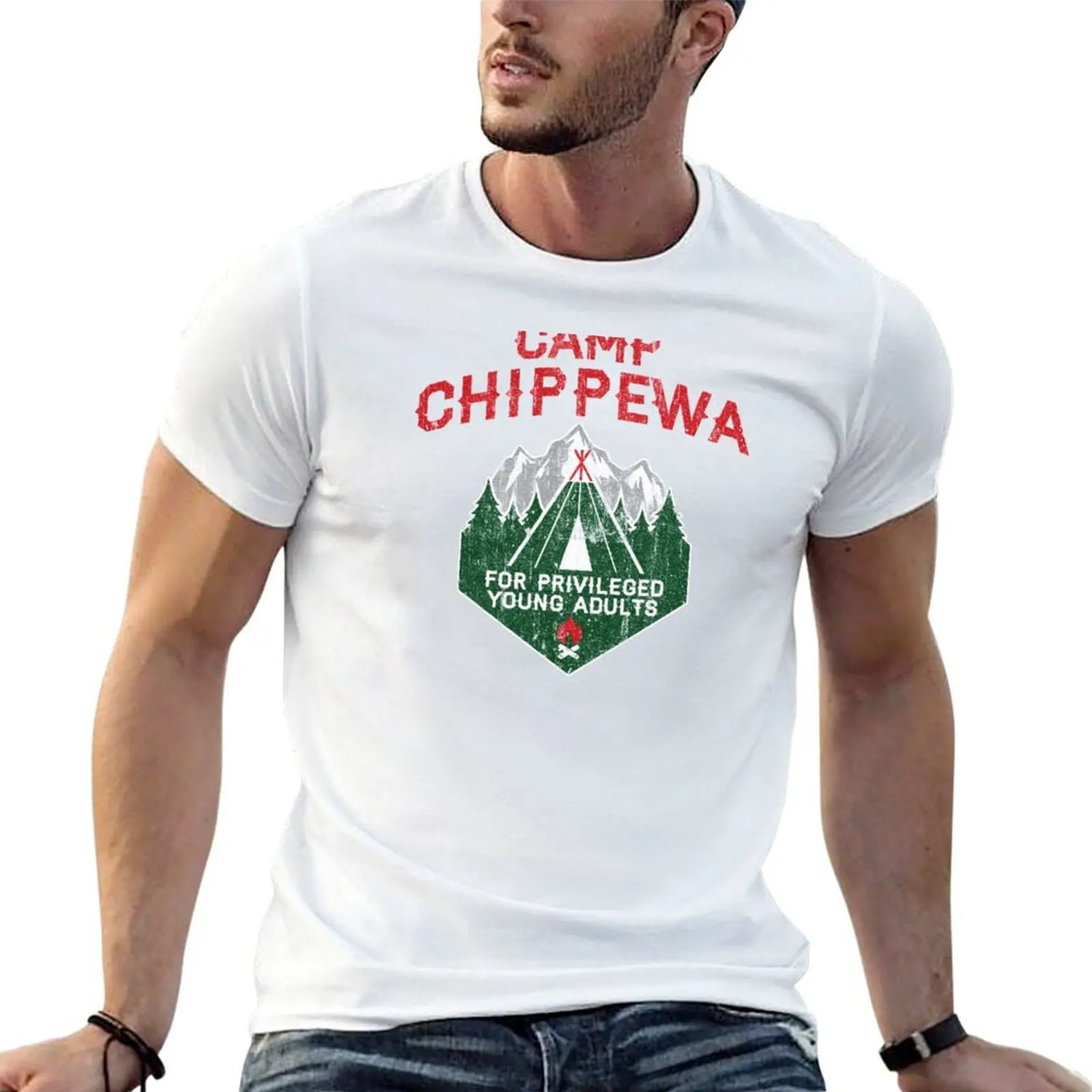 Футболка Camp Chippewa - Addam's Family Values, повседневная футболка для ежедневной носки