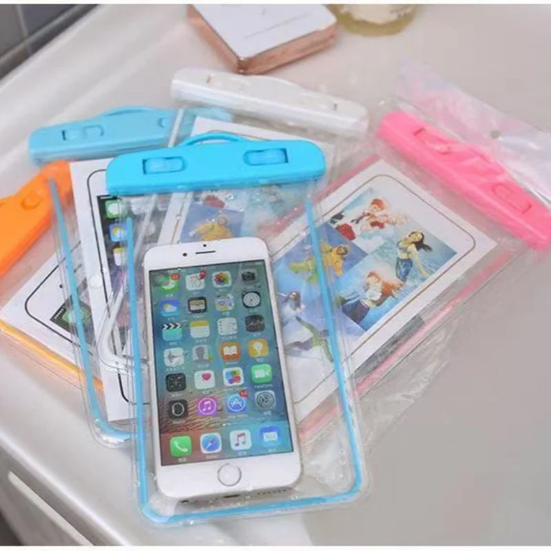 1pc swimming waterproof bag, Waterproof phone case, universal underwater protective bag cover, suitable for iPhone Samsung phone