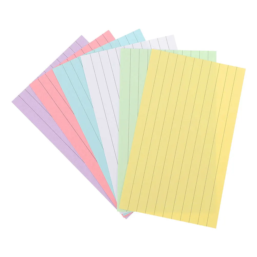 Colorful Index Small Notepads For Study Notes Office Memo Pad Portable Note Paper Flash Cards Index Cards Small