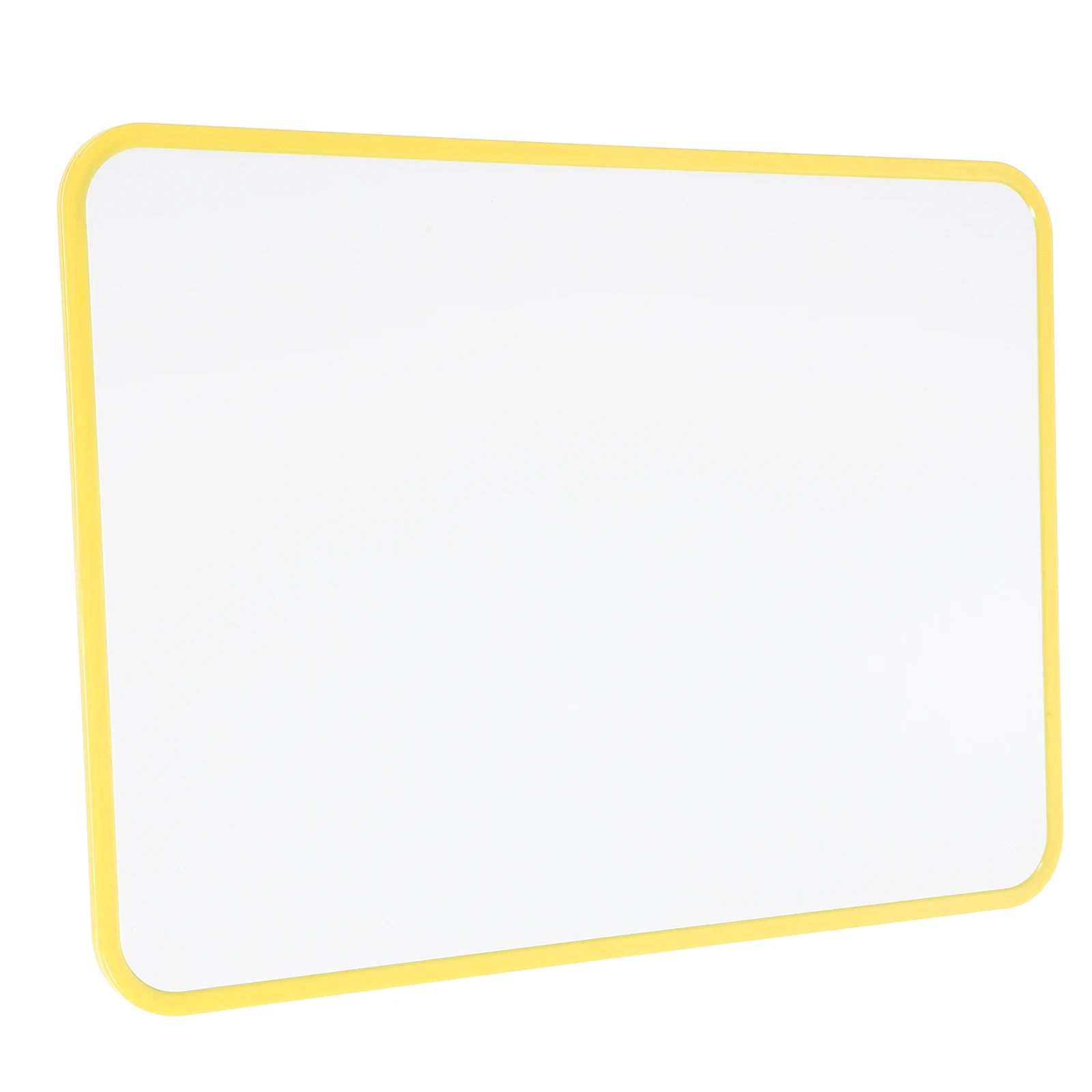 

Double Sided Magnetic Whiteboard Black Sturdy ABS Small Dry Erase Board Kids Learning Writing Drawing Office for Students