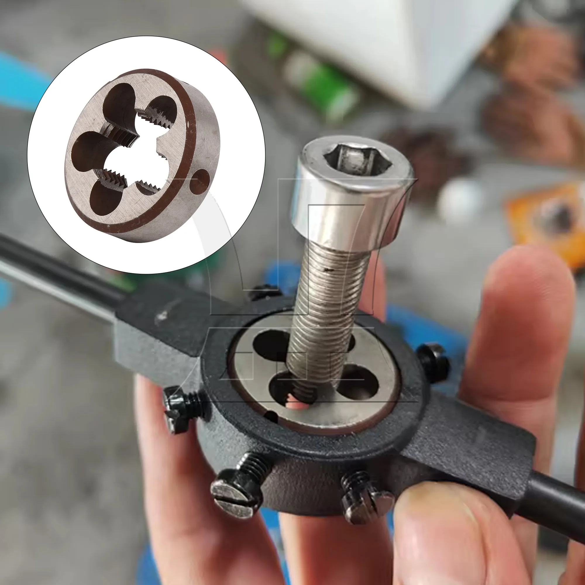 

CNBTR Round Machine Threading Screw Die BSP 1/2 for External Threads