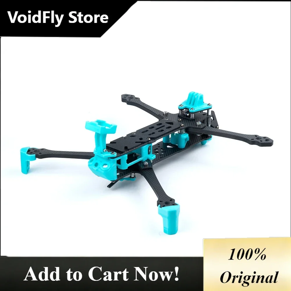 VoidFly Kolas 7-Inch Foldable FPV Dr-one Frame Quick Removal with HQ7035 Propeller KV1350 Motor Supports 30.5*30.5mm/20*20mm Fly