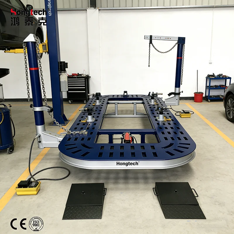 Hongtech Vehicle Equipment Car Chassis Straightening Frame Machine Auto Body Collision Repair Manganese Steel Bench 58cm HOT-M4