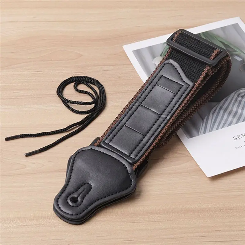 الموضة ~ حزام الغيتار الشعبية الصوتية حزام الغيتار حزام الغيتار الكهربائي حزام الغيتار الجلود حزام للرأس الغيتار الملحقات