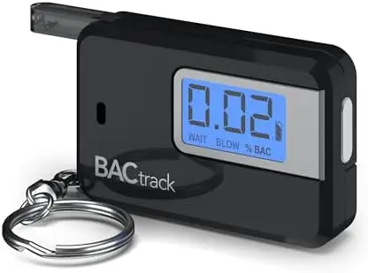 

BACtrack Go Keychain Breathalyzer - Portable Alcohol Tester for Personal Use