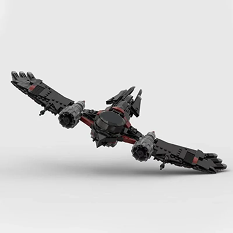 ตัวต่อ MOC 549 ชิ้น ภาพยนตร์ไซไฟ (STAR BATTLE) เรเวน-คลาส สตาร์ไฟท์เตอร์ ของเล่นตัวต่อสำหรับเด็ก ของขวัญเทศกาล