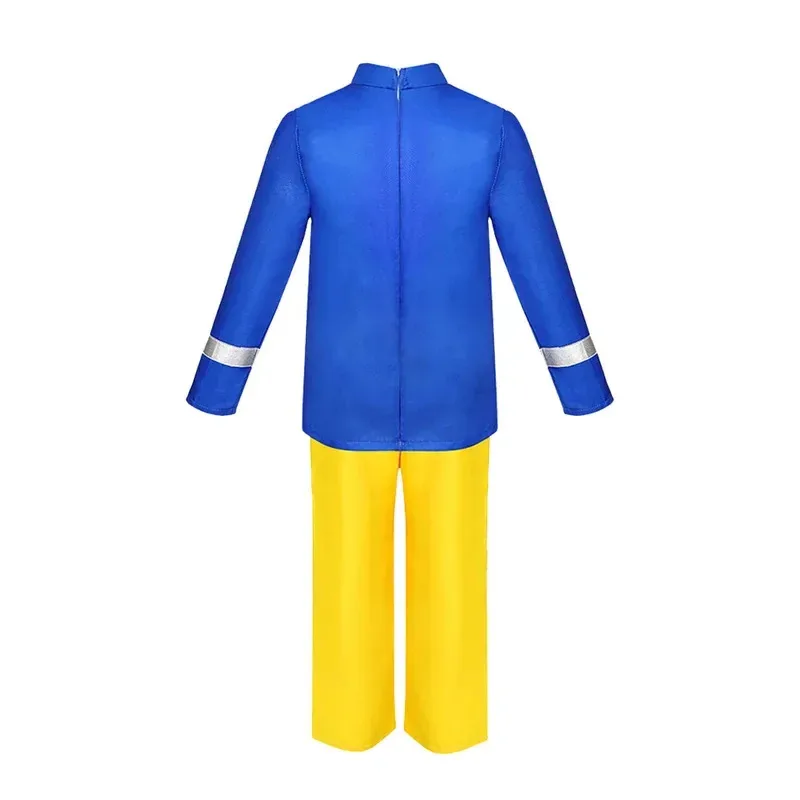 HAni 2025 FiremanSam Disfraz de escenario para niños Sam Bombero ☆ ★ ww