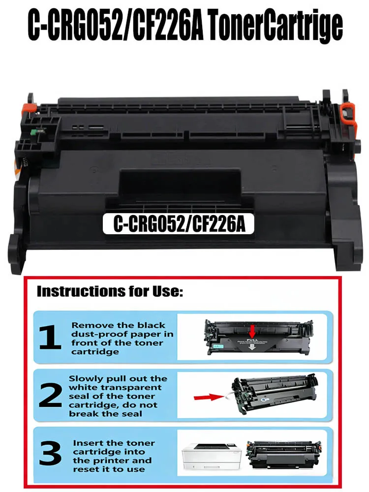 CF226A Toner Cartridge For Canon LBP214dw LBP215dw MF426dw LBP212dw M426fdw M402dn M402n M426dw Printer
