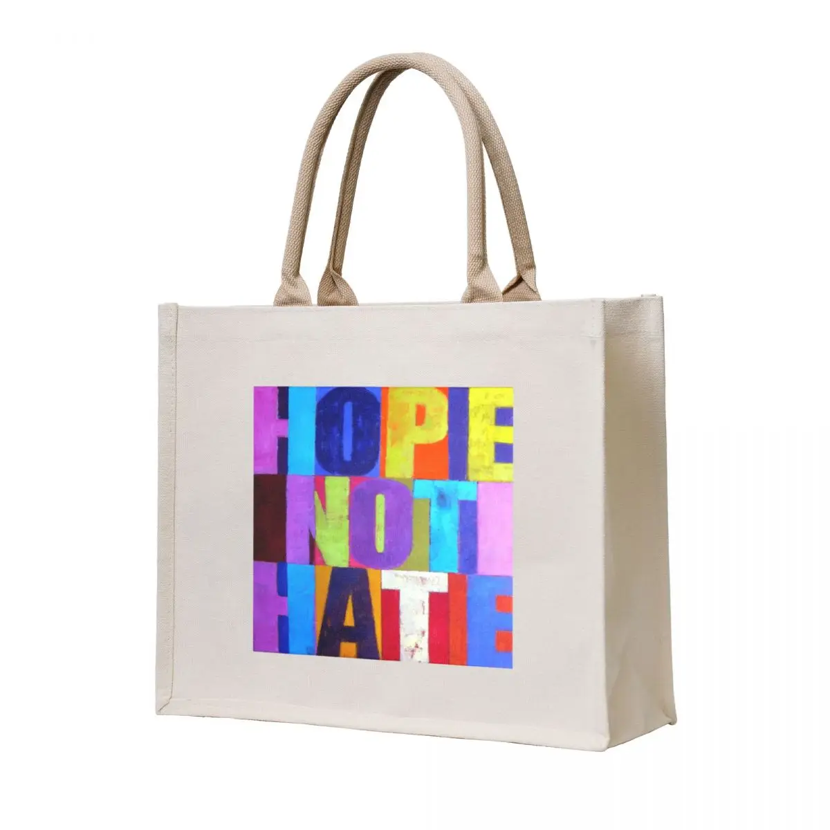 

Hope not hate Tote Bag custom canvas bag bag for beach woman shopping