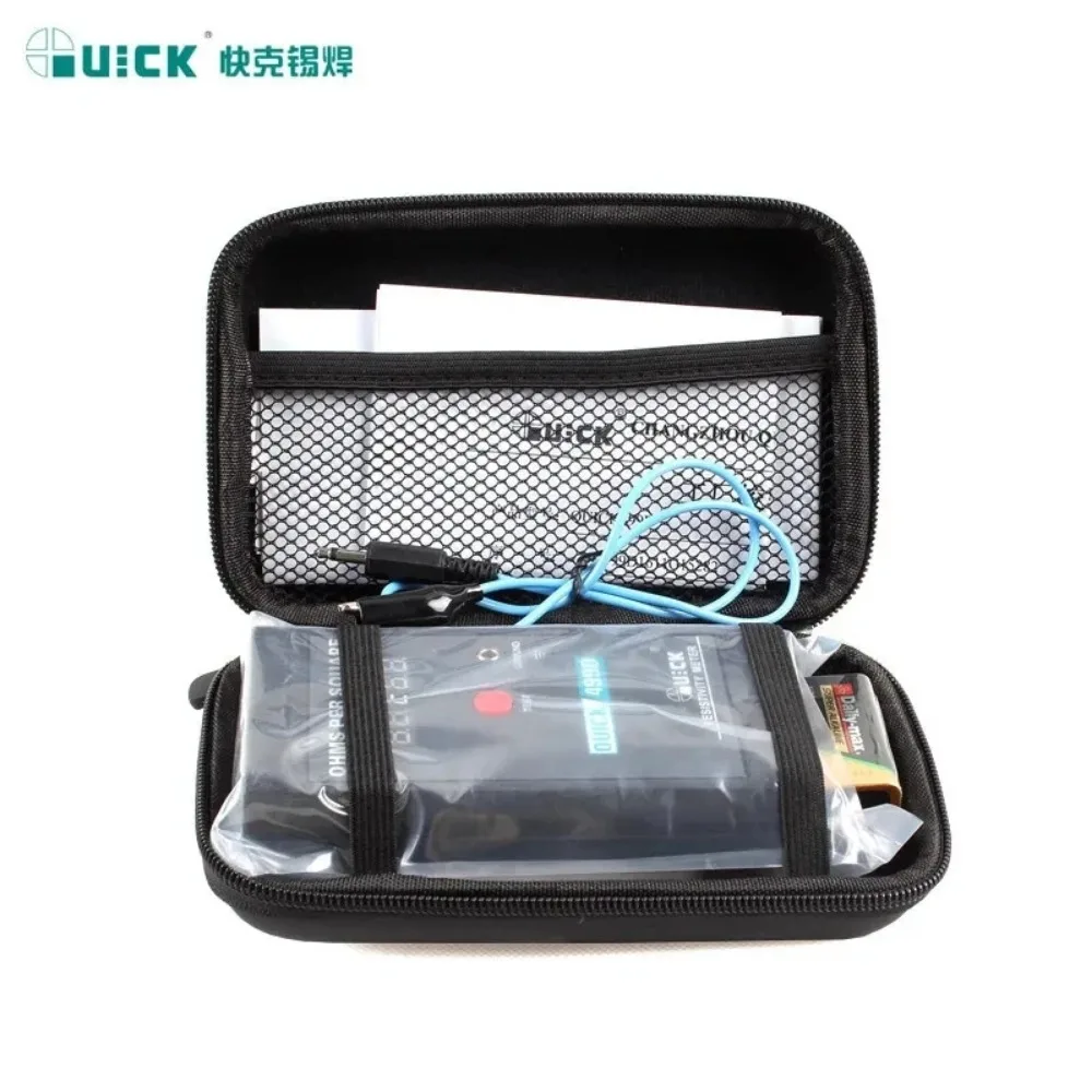 Quick 499D surface resistance test instrument ground impedance anti-static tester handheld instrument