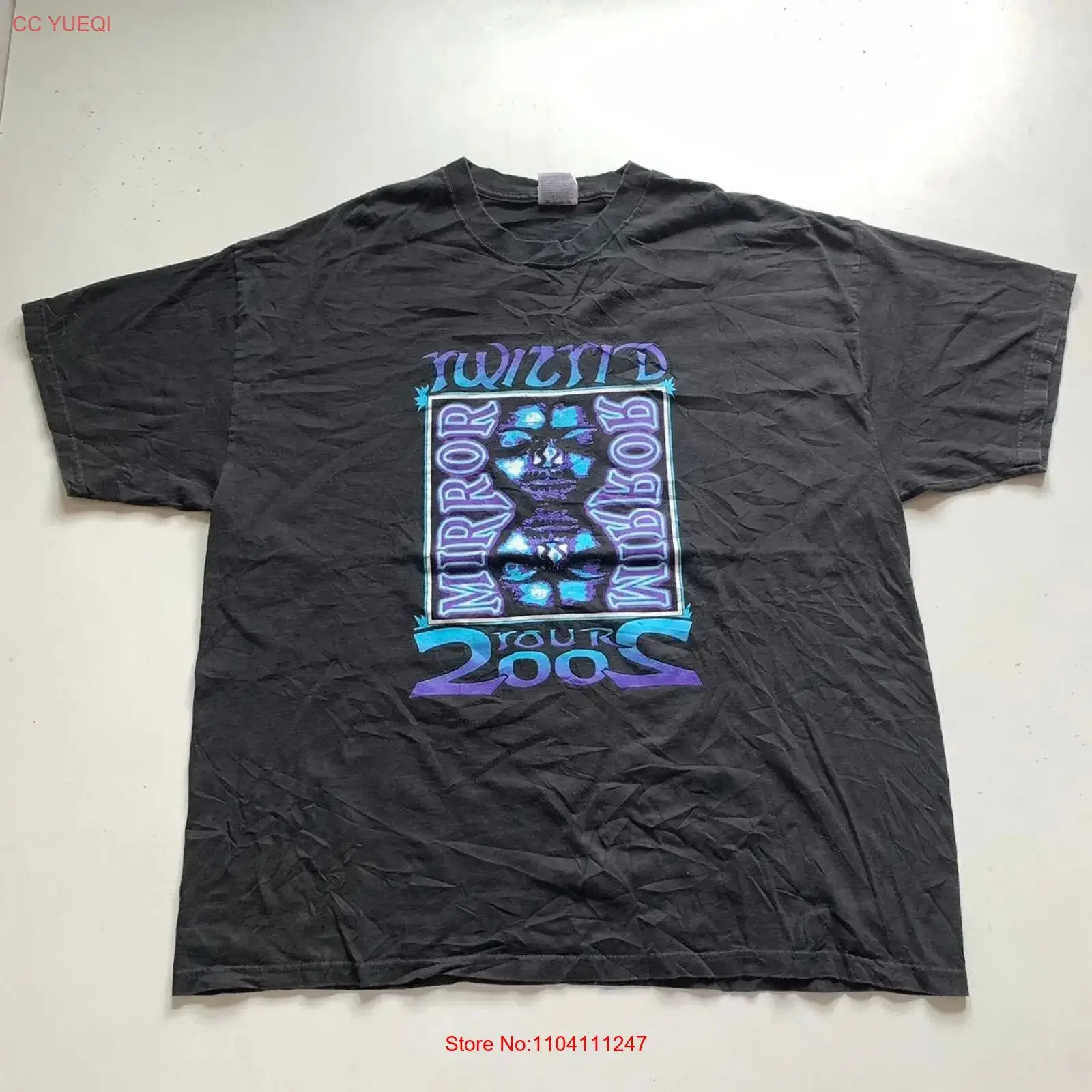 Vintage 2000s Twiztid Double Sided Band T Shirt Men's XXL Rare Black vintage Washed homme Slightly Versatile streetwear graphic