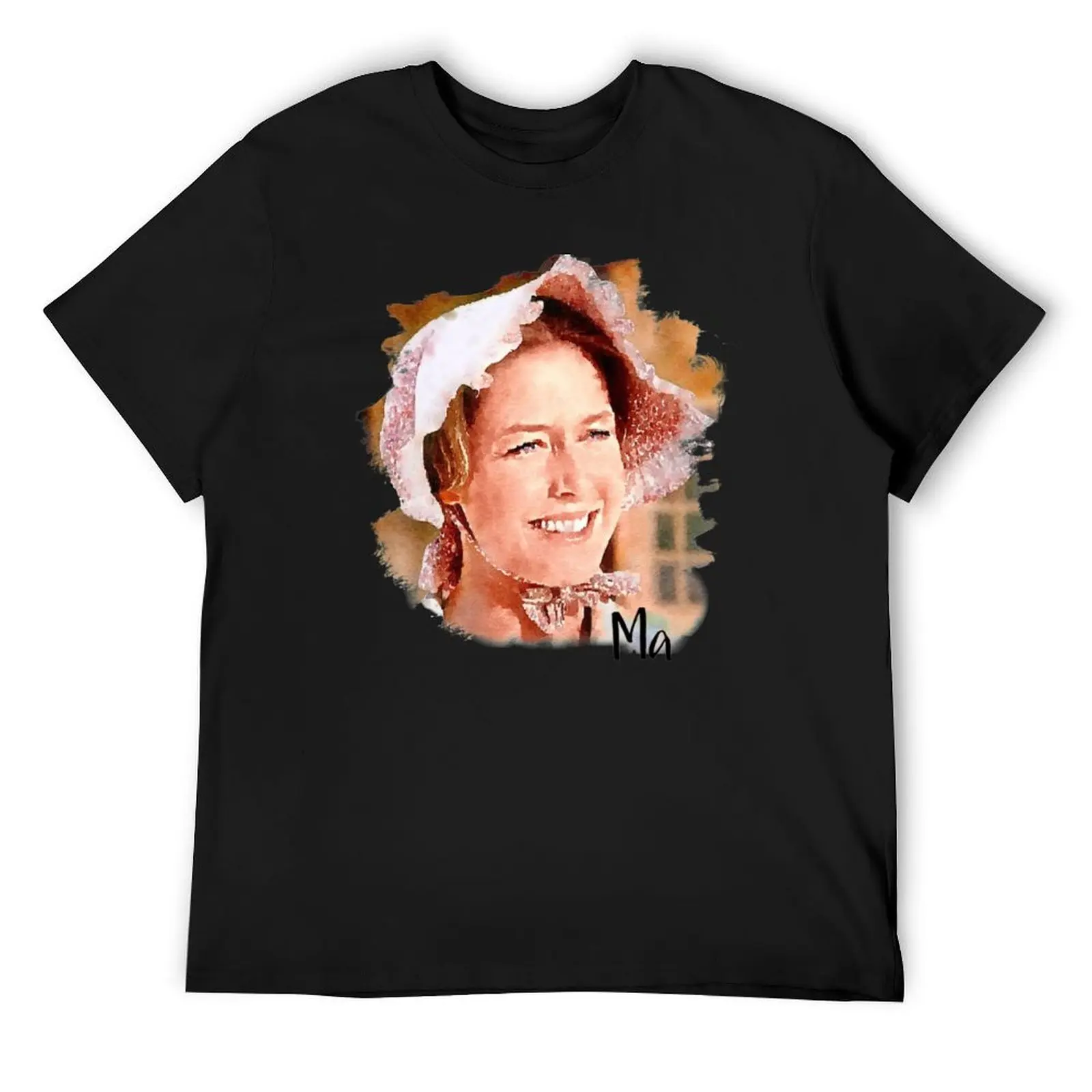 Ma Ingalls Little House on the Prairie T-Shirt graphic shirts blanks T-shirts for men cotton