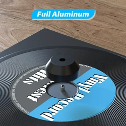 1Pcs Vinyl Record Dome Center Adapter Universal 45 RPM Turntable Aluminum Accessories for 7 Inch EP Record Vinyl