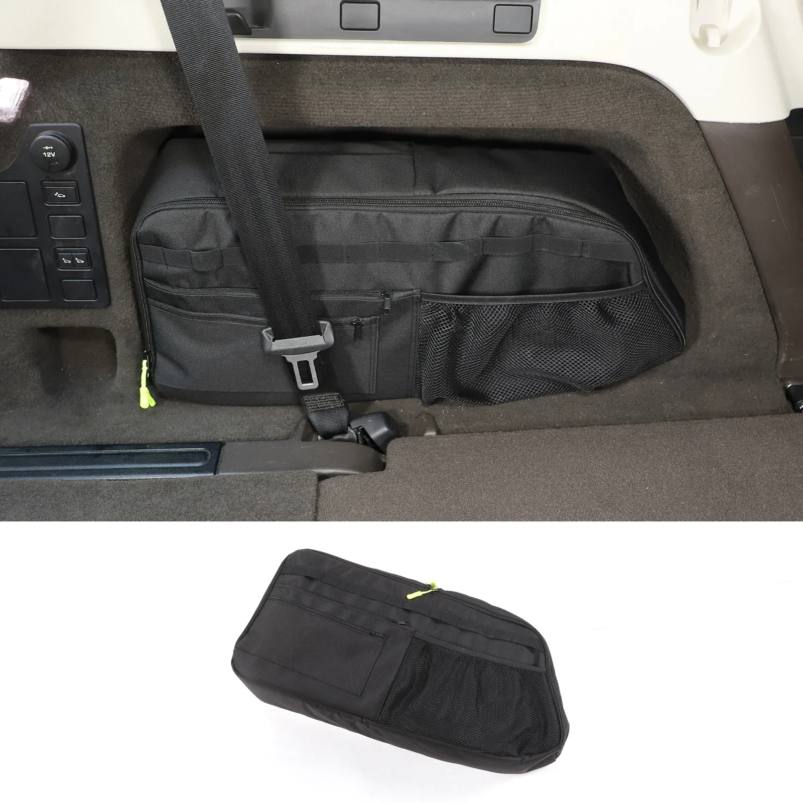 For Land Rover Discovery 5 LR5 2017+ Large Anti Slip Compartment Boot Storage Organizer Tool Car Storage Bag Car Trunk Organizer